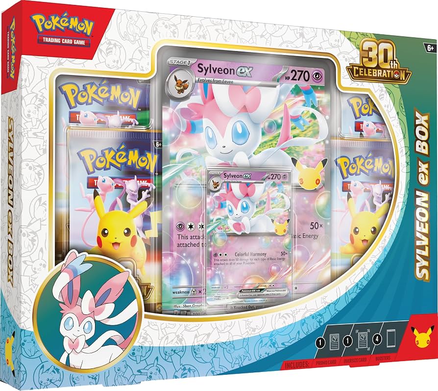 Pokémon TCG: ex Box - Sylveon - 30th Celebration