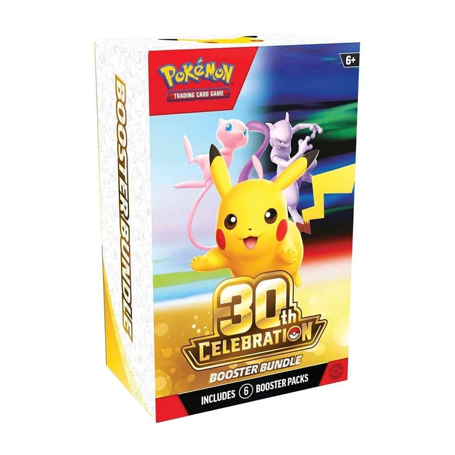 Pokemon TCG 30th Celebration Booster Bundle - 6 Packs
