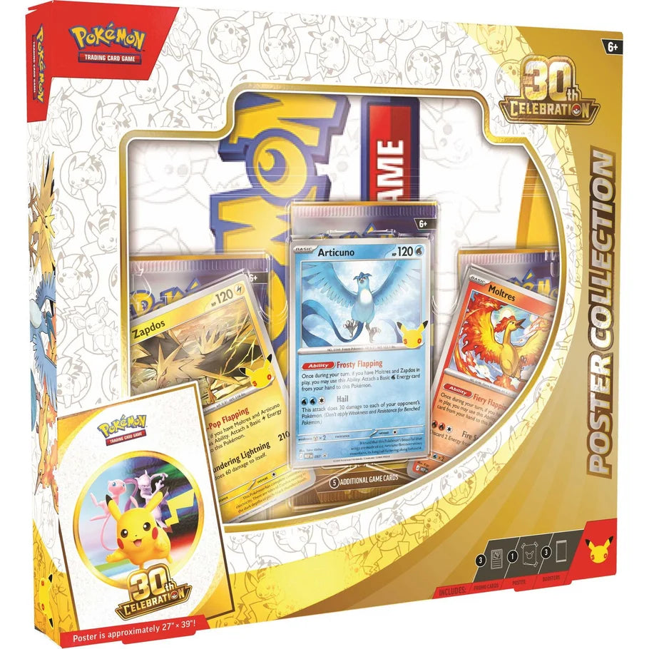 Pokemon TCG 30th Collection Poster Collection