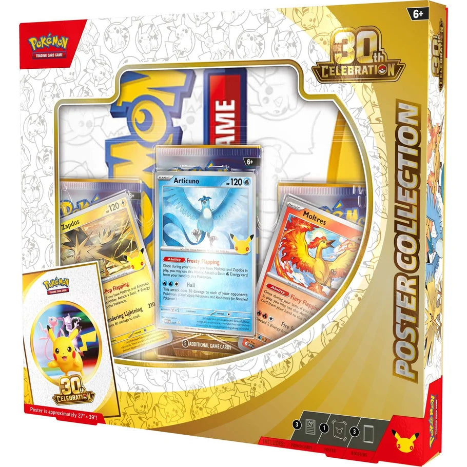 Pokemon TCG 30th Collection Poster Collection