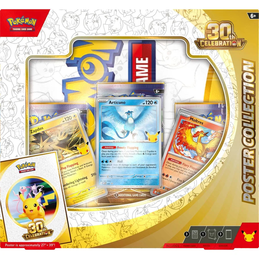 Pokemon TCG 30th Collection Poster Collection